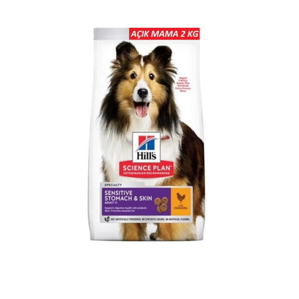 Hill's Adult Sensitive Skin Tavuklu Hassas Yetişkin Köpek Maması 2 KG