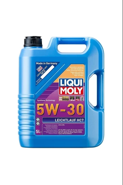 MOTOR YAĞI (API SN)PARTIKÜLSÜZ LEİCHTLAUF HC7 5W-30 5LİTRE