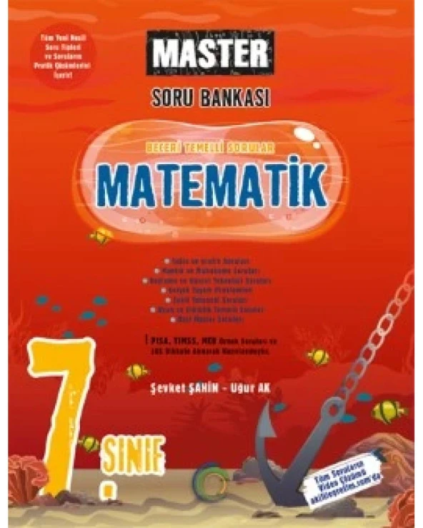 7. Sınıf Master Matematik Soru Bankası