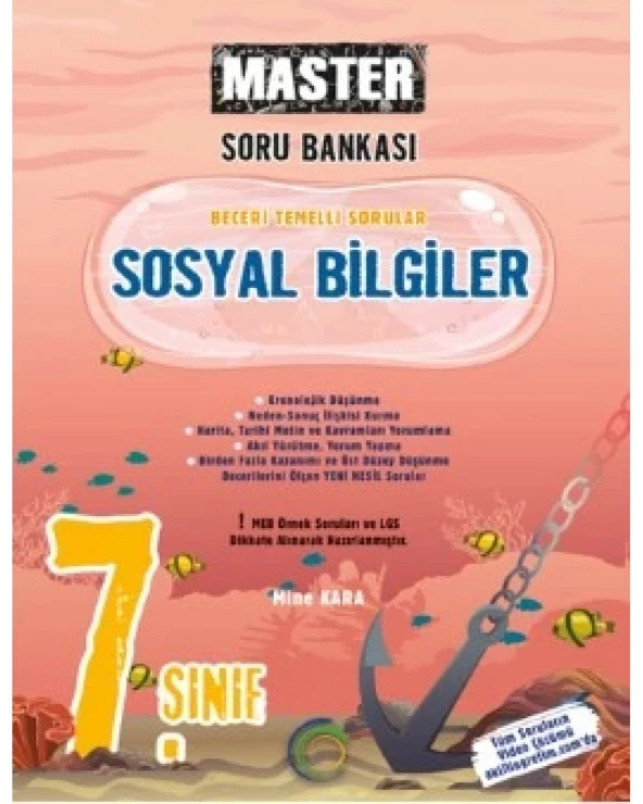 7. Sınıf Master Sosyal Bilgiler Soru Bankası
