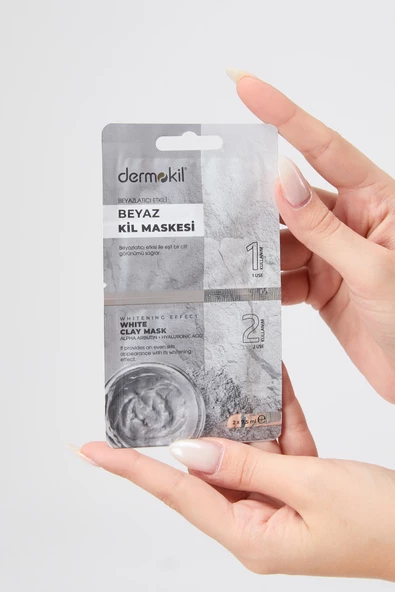 Karışık Dermokil Beyazlatıcı Etkili Kil Maskesi 7,5*2 ML  - 23590