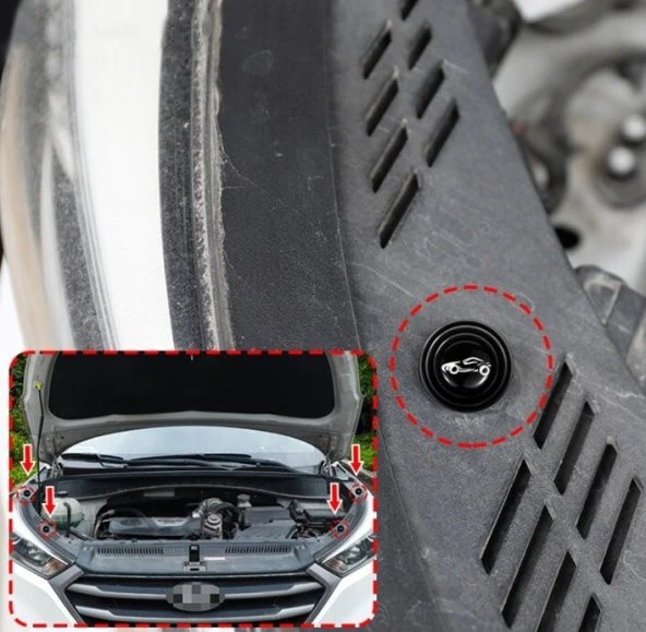 Araba Kapı Ses ve Darbe Emici Pad 10 Adet (31) - Resim 2