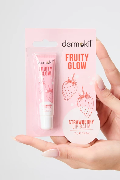 Karışık DERMOKİL FRUITY GLOW CILEK LIP BALM 15 ML - 23572