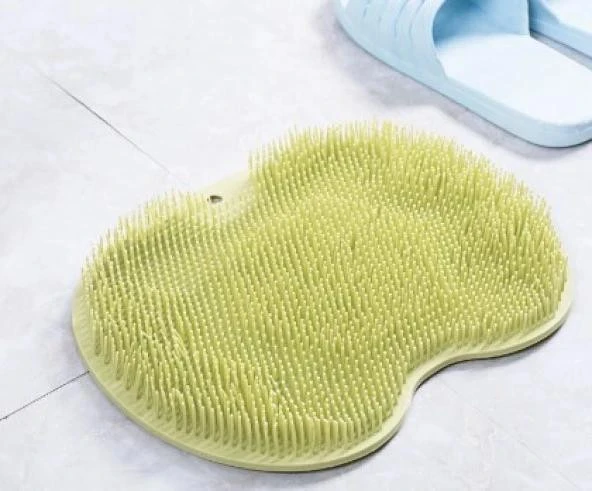 Vantuzlu Banyo Sırt Fırçası ve Masaj Matı - 3