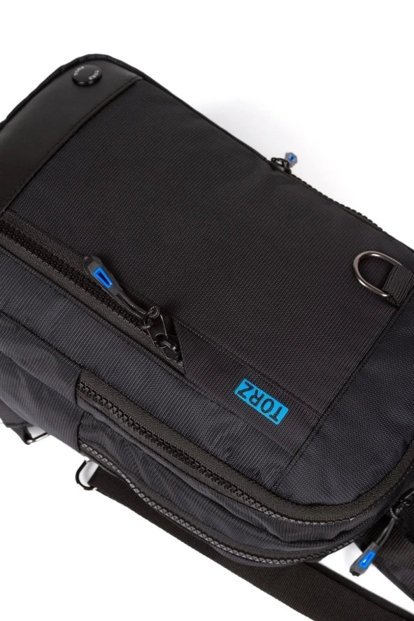 Erkek Çapraz Göğüs Ve Sırt Çantası Bodybag Fonksiyonel Su Geçirmez Kumaş Tablet Omuz Çanta - 6