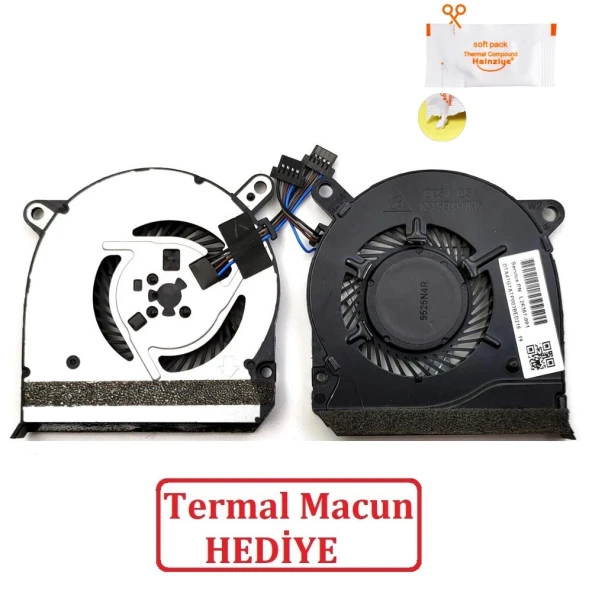 Hp Pavilion 14-CE0023NF, 14-CE0023NL, 14-CE0023TU, 14-CE0023TX Notebook Cpu Fanı / Ver.1
