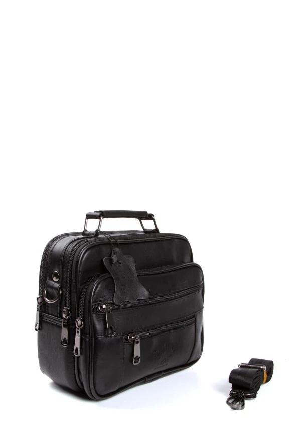 Deri Erkek El Çantası Hakiki - 3