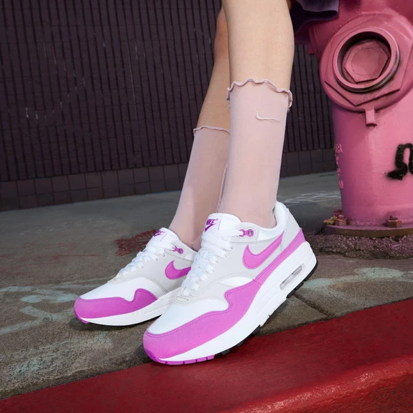 Nike Air Max 1 Pink Sneaker Kadın Ayakkabı DZ2628-001 - 2