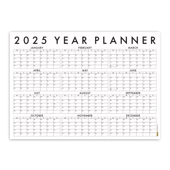 2025 Yıllık Planlayıcı Duvar Takvimi 2025 Takvim - 4