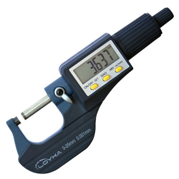 Loyka 5202-25 Dijital Hassas Mikrometre 0-25 mm ürün görseli