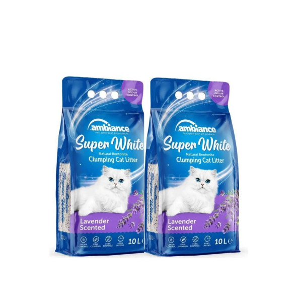 Ambiance Kedi Kumu Lavanta 10 Lt X 2 Adet