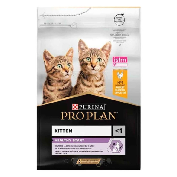 Pro Plan Kitten Tavuklu Yavru Kuru Kedi Maması 10 kg