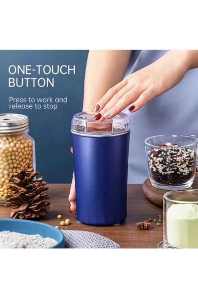 Kahve Ve Baharat Öğütücü Paslanmaz Çelik Kahve Değirmeni yedek öğütücü hediyeli