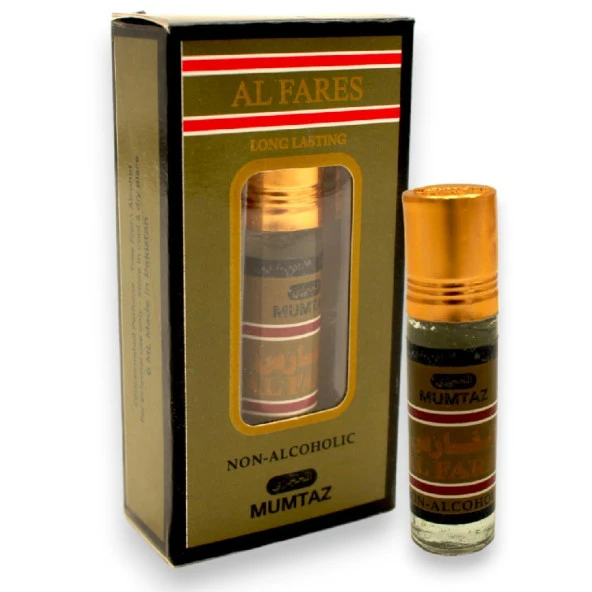 Mumtaz Esans Al Fares Long Lasting 6 ml Rolon Başlıklı