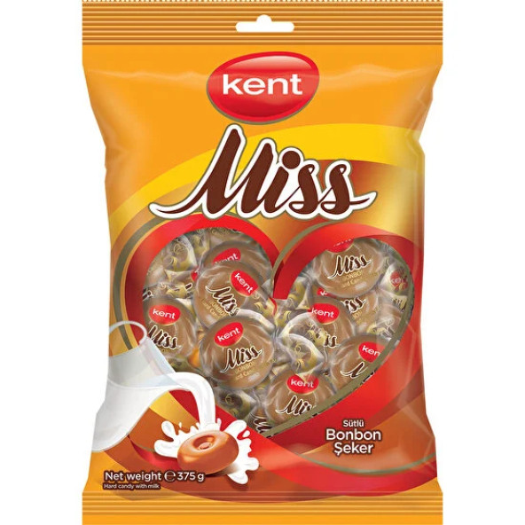 Kent Missbon Sütlü Şeker 375 Gr