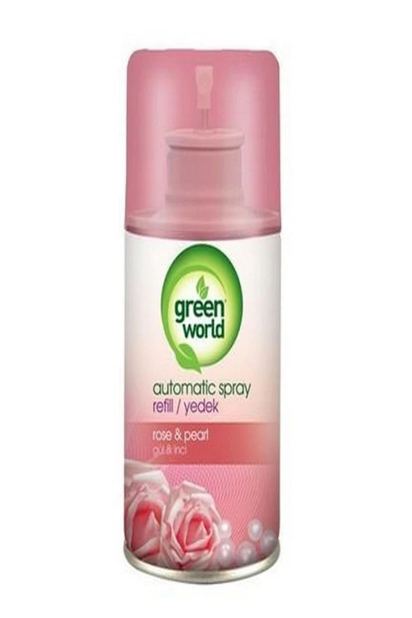 GREEN WORLD Otomatik Sprey Yedek Rose 250 Ml