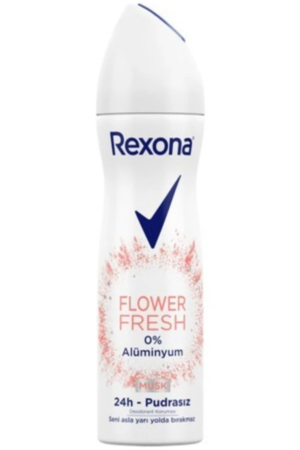 REXONA Flower Fresh Deo Spray 150Ml - Pudrasız