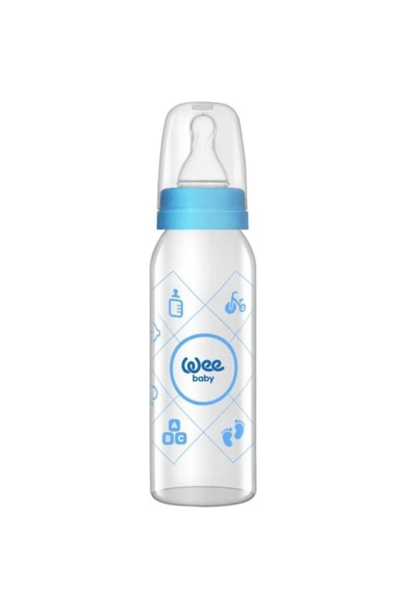 WEE BABY Klasik Cam Biberon 250 Ml 876 Mavi