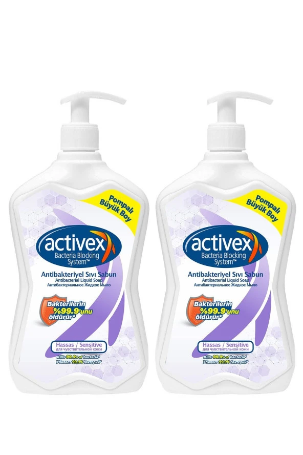 FAX Activex Sıvı Sabun Hassas 2X700Ml