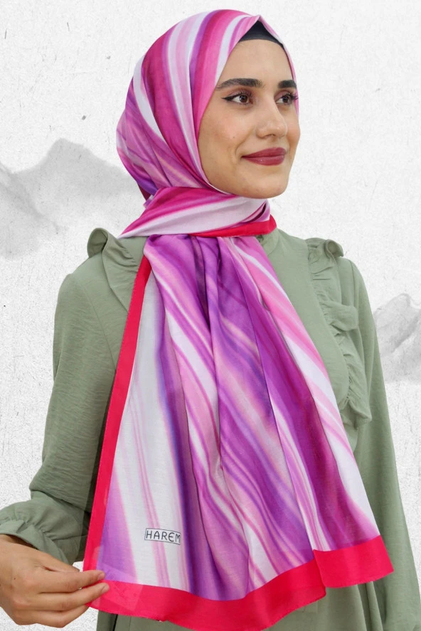 HAREM DESENLİ PAMUK ŞAL EŞ5210-4 ürün görseli