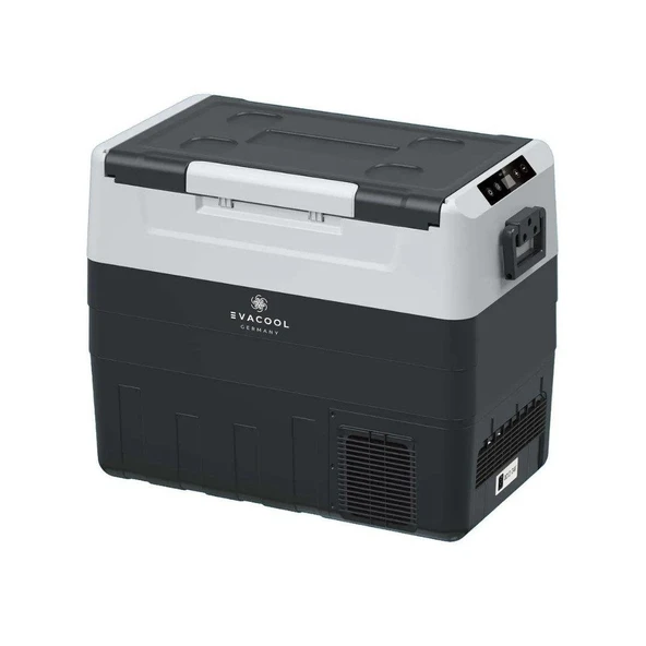 Evacool EVA55LA 220 Adaptörlü 12/24V 55 Litre Kompresörlü Oto Buzdolabı - 2
