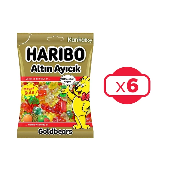Haribo Altın Ayıcık 80 gr x 6 Adet - 2