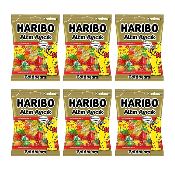 Haribo Altın Ayıcık 80 gr x 6 Adet - 1