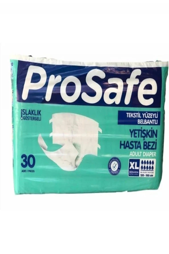 GPTURKGRUP PROSAFE BEL BANTLI 30 LU HASTA BEZİ XL