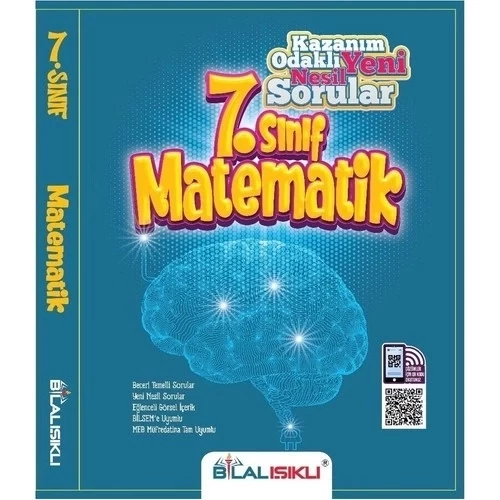 Bilal Işıklı Yayınları 7. Sınıf Matematik Kazanım Odaklı Soru Bankası ürün görseli