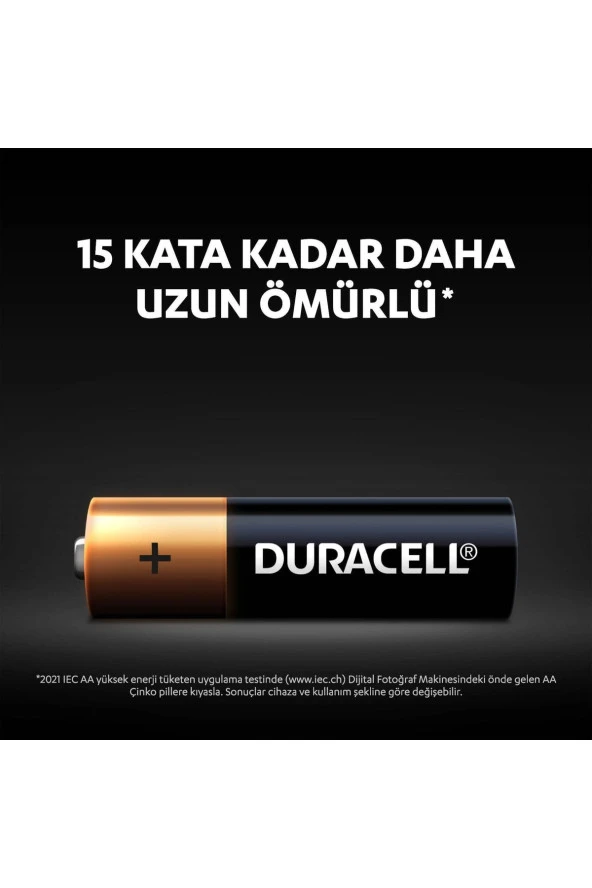 Duracell Alkalin Aaa ince Kalem Piller, 1.5V LR03 03 2032 20 Li Paket - 4
