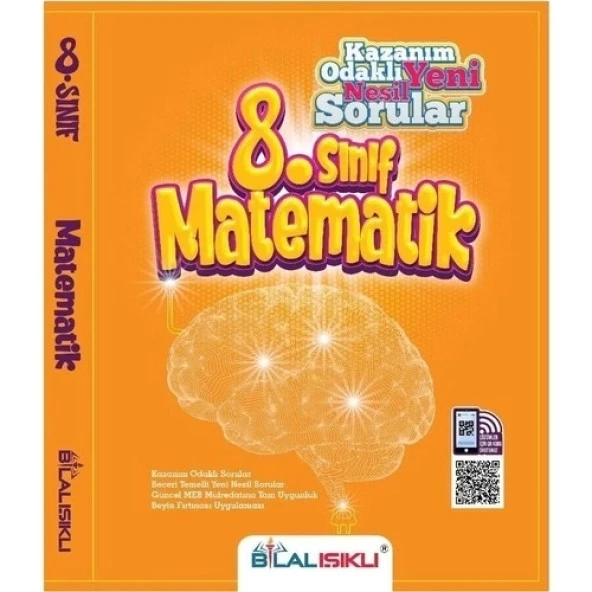 Bilal Işıklı Yayınları 8. Sınıf Matematik Kazanım Odaklı Soru Bankası ürün görseli