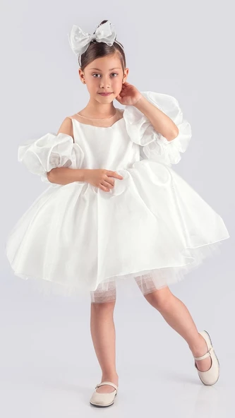 Miss California Kız Çocuk Abiye MNK0594 - 5