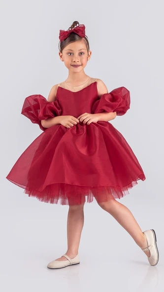 Miss California Kız Çocuk Abiye MNK0594 - 4