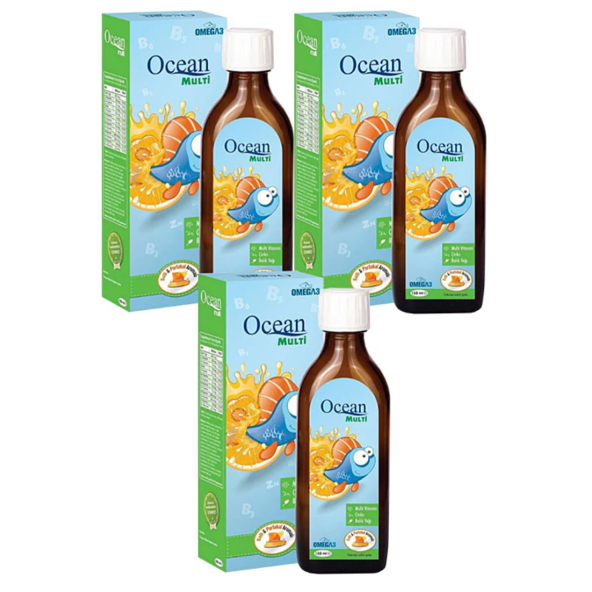 Ocean Multi Omega 3 150 ml 3 Adet