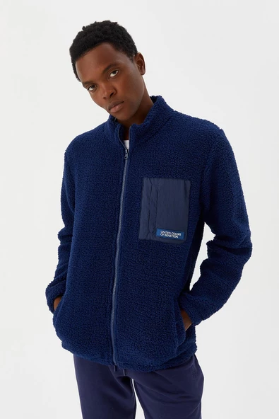 United Colors Of Benetton Erkek Hırka BNT-M20640 - 9
