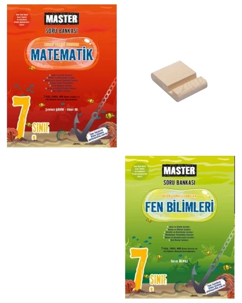 7. Sınıf Master Matematik ve Fen Bilimleri Soru Bankası