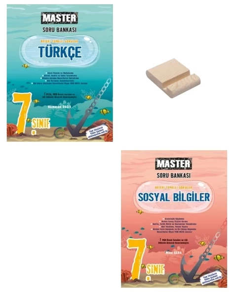 7. Sınıf Master Türkçe ve Sosyal Bilgiler Soru Bankası
