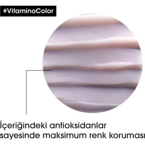 L'oreal Professionnel Serie Expert Vitamino Color Renk Koruyucu Maske 250 ml - Resim 6