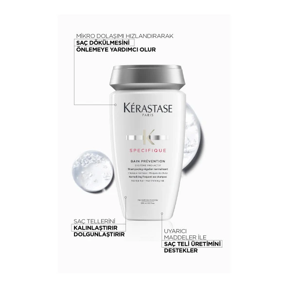 Bain Prevention Dökülme Karşıtı Şampuan 250ml - 3
