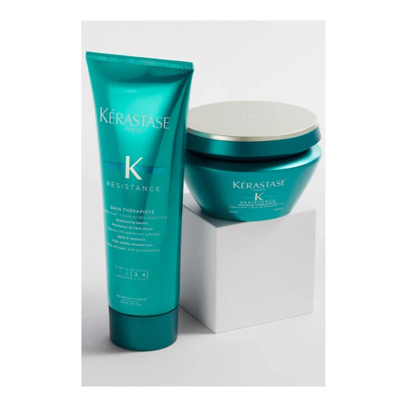 Bain Thérapiste Çok Yıpranmış ve Aşırı İşlem Görmüş Saçlar için Onarıcı Şampuan 250ml - Resim 2