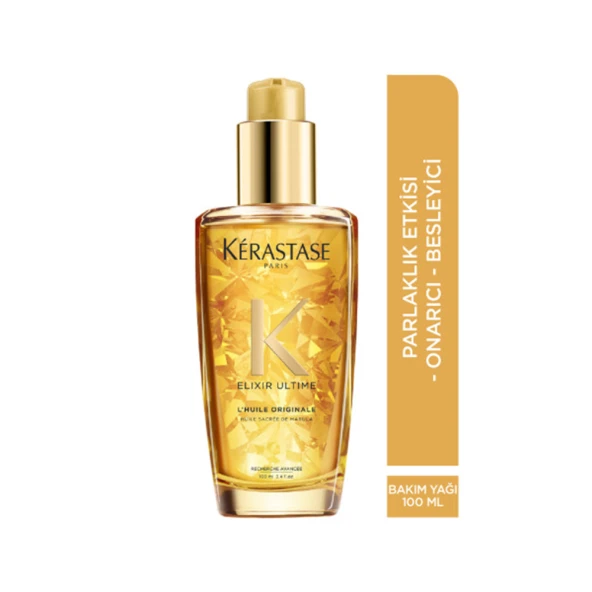 L'Huile Originale Parlaklık Veren Saç Bakım Yağı 100ml ürün görseli 1