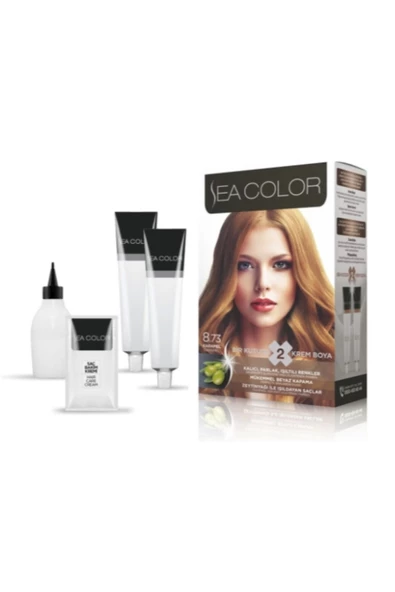 Sea Color Saç Boyası Karamel 8/73 100 Ml - Resim 2
