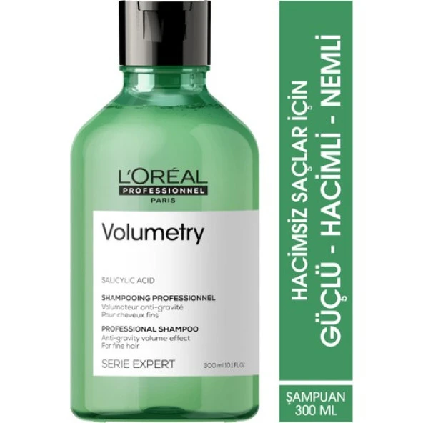 L'oreal Professionnel Serie Expert Volumetry İnce Telli Saçlar için Hacim Veren Şampuan 300 ml - 1