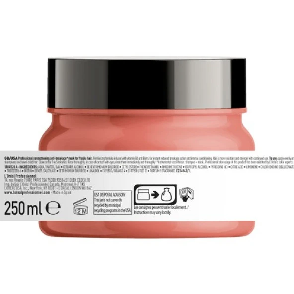 L'oreal Professionnel Inforcer Kırılma Karşıtı Güçlendirici Maske 250 ml - 3