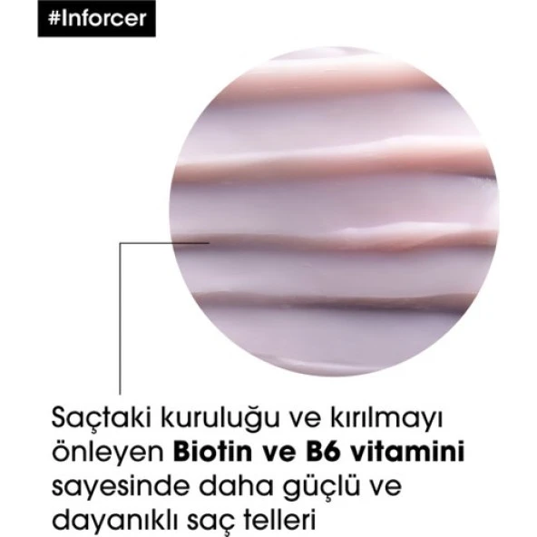 L'oreal Professionnel Inforcer Kırılma Karşıtı Güçlendirici Maske 250 ml - Resim 6