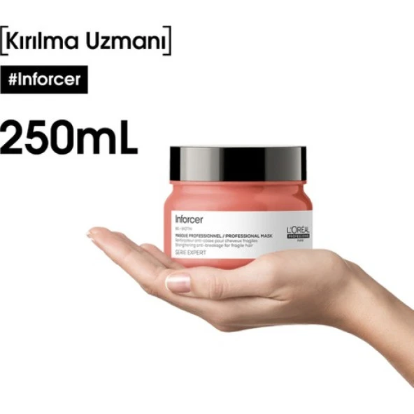 L'oreal Professionnel Inforcer Kırılma Karşıtı Güçlendirici Maske 250 ml - Resim 8