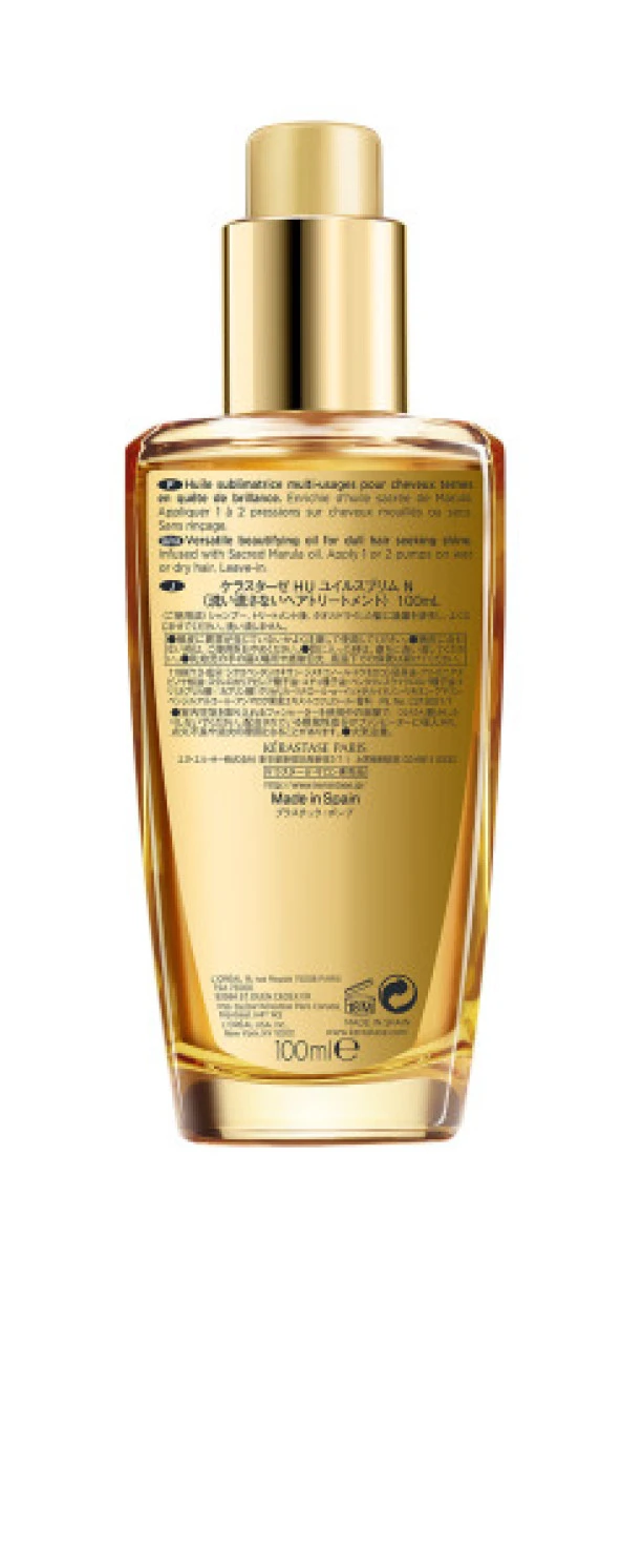 L'Huile Originale Parlaklık Veren Saç Bakım Yağı 100ml - Resim 7