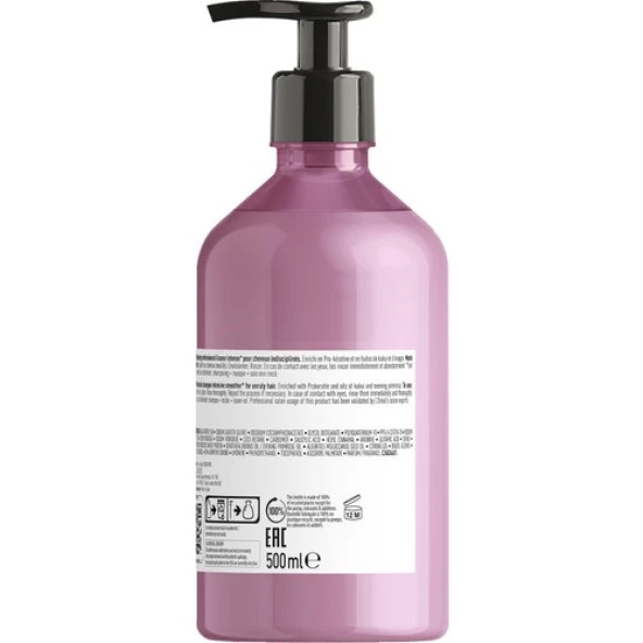 L'oreal Professionnel Serie Expert Liss Unlimited Elektriklenme Karşıtı ve Yumuşaklık Veren Şampuan 500 ml - Resim 9