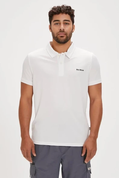 Bad Bear BERRY POLO OFF-WHITE Erkek Tişört Beyaz S_XXL - 2