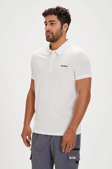 Bad Bear BERRY POLO OFF-WHITE Erkek Tişört Beyaz S_XXL - 5